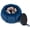 Blue, variant on Costway Pumpkin Ottoman with Hidden Storage Removable Lid Velvet Fabric Anti-slip Foot Pads Beige