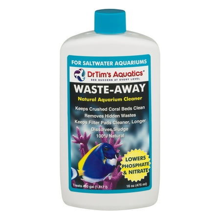 Dr. Tims Saltwater Waste-Away Nitrate and Phosphate Remover 16 oz. (for up to 480