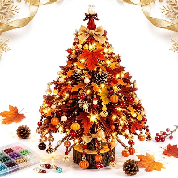Diy Beaded Christmas Tree Kit,3D Crystal Bead Holiday Craft Set For Adults,Christmas Craft Kits,3D Beaded Christmas Kit,Christmas Pearl Art Kits For Adults,Tabletop Holiday Decor Creative Craft Gift