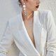 thumbnail image 3 of Women Earrings Pearls Long Dangle Ear Cuff Stud Earrings Eardrop Jewelry Gift For Wruas Women, 3 of 4