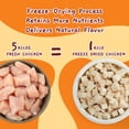 thumbnail image 5 of Jungle Calling Freeze Dried Cat and Dog Treats, Single Ingredient Chicken Cube Cat Treats, Dog Snacks for Training, 5 of 9