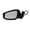 Paint to match, variant on For Toyota Highlander 2014 2015 2016 Door Mirror Passenger Side | Power | Paint To Match | Heated | Manual Folding | With Blind Spot Detection | Replacement For TO1321409 | 191275963340, 879100E340