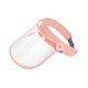thumbnail image 2 of Protector facial transparente para mujer y hombre, versátil, reutilizable, protector facial completo contra salpicaduras rosa, 2 of 9
