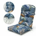 thumbnail image 4 of Eurhowing Adirondack Chair Cushions 2Pcs, 44x20x4 Inch Waterproof Outdoor Rocking Chair Cushion, High Back Chair Seat Pad for Patio Furniture, Print03, 4 of 11
