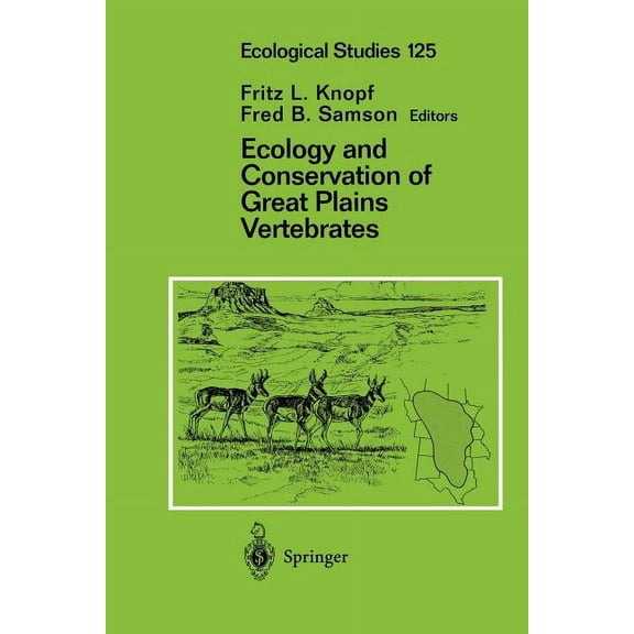 Ecological Studies Ecology and Conservation of Great Plains Vertebrates, Book 125, (Paperback)