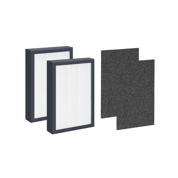 :Premium True HEPA Filter Replacement Compatible with Germ Guardian Air Purifier AC4100 Replaces Part FLT4100 Filter E (2 PACKS)
