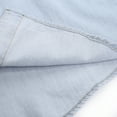 thumbnail image 3 of Women Retro Blue Denim Shirts Adjustable Long Sleeve Single-breasted Blouse, 3 of 4