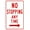 Warning Sign 2, variant on Right Side No Stopping Any Time Warning Sign - 8"x12", Security Metal Decor for Business, Office, Home, Street, Road, Traffic Zones