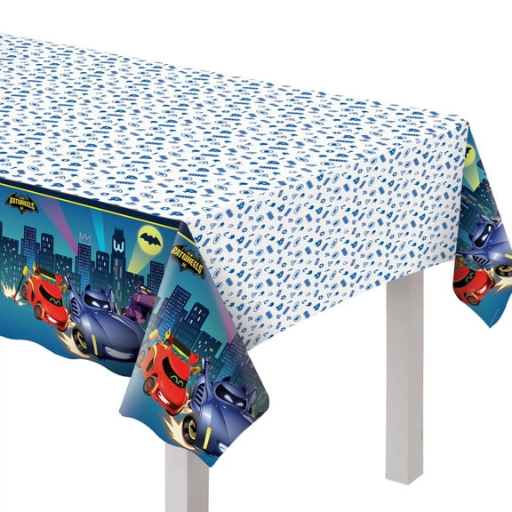Bat Wheels Plastic Table Cover (1pc) Amscan