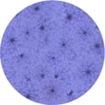 thumbnail image 1 of Ahgly Company Machine Washable Indoor Round Transitional Purple Mimosa Purple Area Rugs, 3' Round, 1 of 7