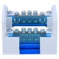 thumbnail image 4 of Terminal Distribution Box, Transparent Dust Cover Design Terminal Block Junction Box Din Rail 2 Level Single Phase Flame Retardant Housing  For Industrial Use, 4 of 8