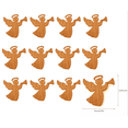 thumbnail image 3 of 12 Pieces Angel Shape Wood Backlit Wall Lights Christmas Indoor Wall Decor to Create Soft Holiday Atmosphere, 3 of 7
