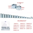 thumbnail image 3 of Bujes de acero con manguito espaciador Mokuo M12 de 10.9 tornillos, 13 piezas, 3 of 7