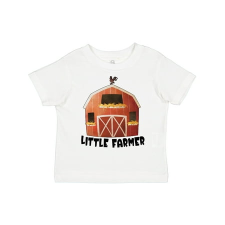 

Inktastic Little Farmer- Barn Gift Toddler Boy or Toddler Girl T-Shirt