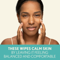 thumbnail image 6 of Aveeno Calm + Restore Nourishing Makeup Remover Face Wipes, 100% Plant-Based Cloth, Fragrance-Free Facial Towelettes, 25 ct (Pack of 3), 6 of 9