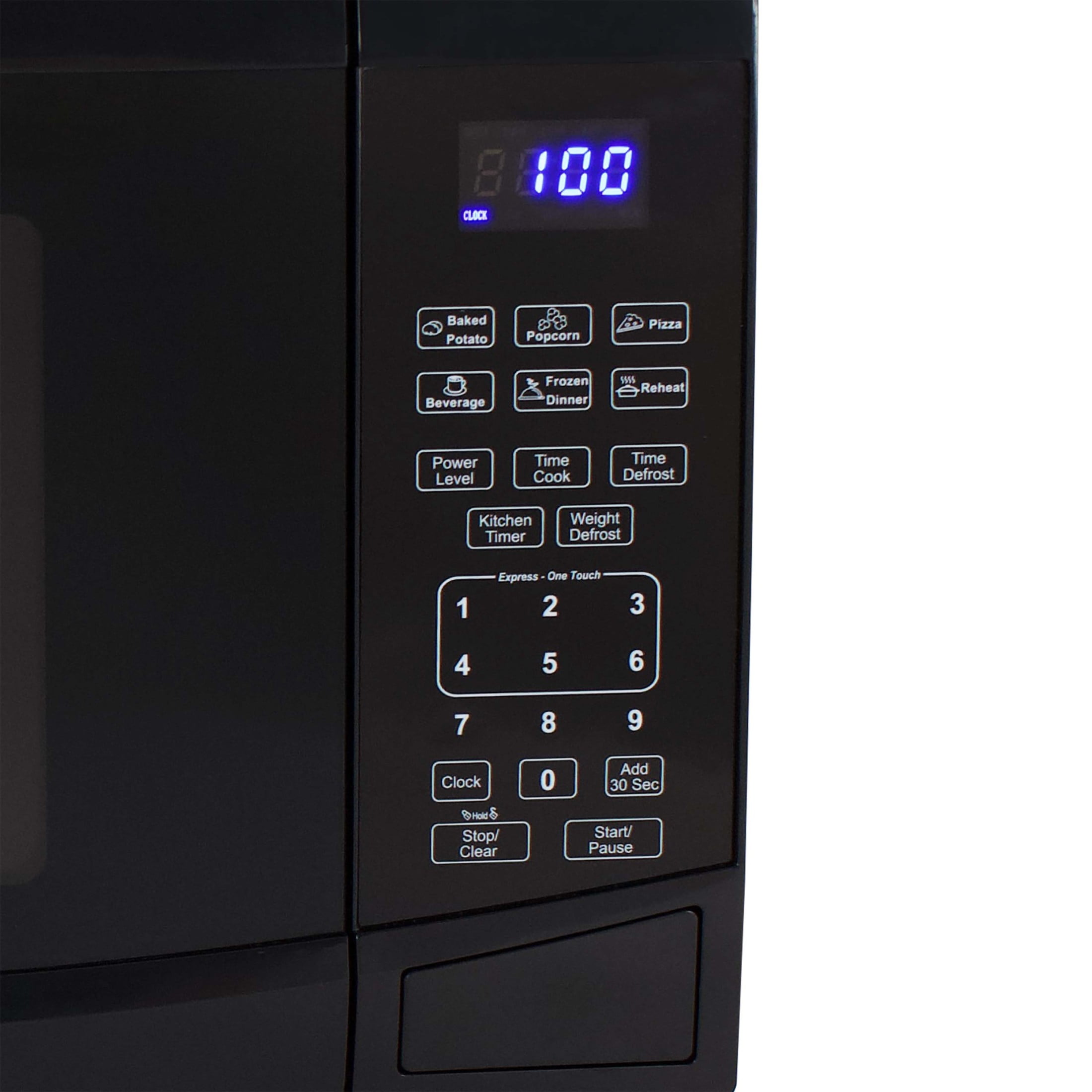 Avanti Countertop Microwave Oven, 0.9 cu. ft., in Black (MT09V1B)