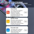 thumbnail image 4 of BT 5.3 Language Translator Earbuds,Two Way Translator Device With Mic, APP, 3 Translation Modes For 144 Languagesfor IOS, 4 of 8