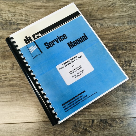 Robert Bosch Ep Va Rotary Diesel Fuel Injection Pump Service Repair Shop Manual