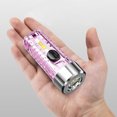 thumbnail image 1 of Linterna LED 8 Modos Mini Linterna 3 Marchas para Emergencia Exterior Rosa, 1 of 4