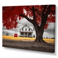 thumbnail image 3 of Designart "Farmhouse Red And Grey euphony III" Farm Wall Decor, 3 of 6