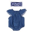 thumbnail image 1 of Rompers Headband Clothing Set para 22 Pulgadas Reborn Baby Newborn Girl Dolls Ropa Sunnimix Muñecas mamelucos trajes de diadema, 1 of 8