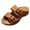 Khaki, variant on NOKIO Wedge Sandals for Women Hollow Out Slip On Platform Wedge Sandals Summer Casual Sandals Walking Shoes Solid Color Buckle Strap Casual Open Toe Wedges Soft Bottom Breathable Slippers Shoes