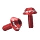 thumbnail image 3 of 2 tornillos de cabeza de soporte M5 x 12 mm para portabotellas de bicicleta, color rojo, 3 of 9