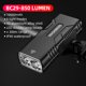 thumbnail image 1 of Luz de bicicleta ROCKBROS, faro delantero para manillar de bicicleta, lámpara frontal para ciclismo de montaña, linterna recargable por USB, luz trasera de seguridad Tan Jianjun  unisex, 1 of 2