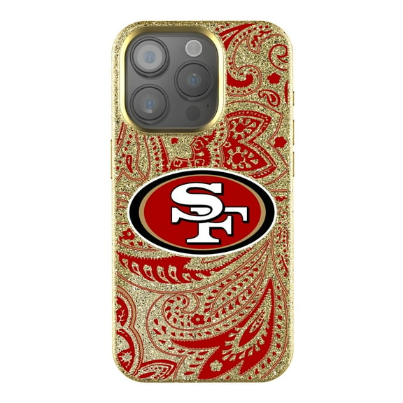 Keyscaper San Francisco 49ers Paisley Bling iPhone Case