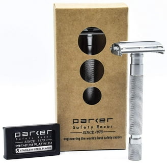 Parker SRW Professional Shaving Stainless Steel Straight Edge