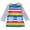 Multicolor, variant on Bagilaanoe Little Girl T-Shirt Dress Striped Print Long Sleeve Dresses 1T 2T 3T 4T 5T 6T 7T Kids Casual Loose Clothes