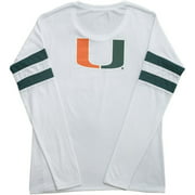 University of Miami Long Sleeve Relaxed Crew- Hurricanes
