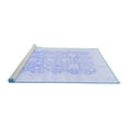 thumbnail image 2 of Ahgly Company Machine Washable Indoor Rectangle Oriental Blue Traditional Area Rugs, 7' x 10', 2 of 4