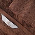 thumbnail image 4 of Superior 2 Piece Bath and 6 Piece Hand Towel Set, Rayon From Bamboo and Cotton, Cocoa, 4 of 7