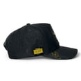 thumbnail image 4 of Gorra FLOR DIVINA Negra Gamuza Ajustable VAGO Style, 4 of 5