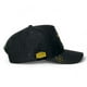 thumbnail image 4 of Gorra FLOR DIVINA Negra Gamuza Ajustable VAGO Style, 4 of 5