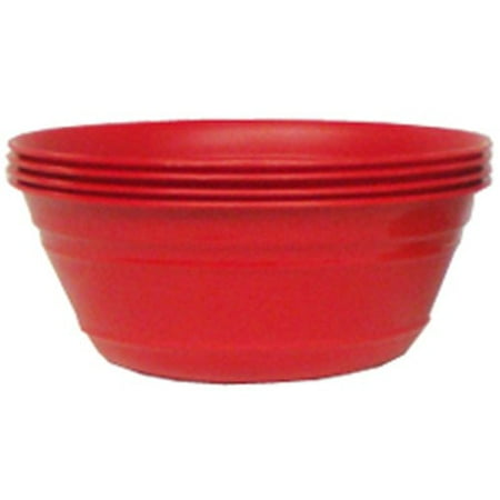 Summer Liberty Sm Bowl 4pk Red