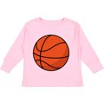 thumbnail image 3 of Inktastic Basketball Sports Ball Boys or Girls Long Sleeve Toddler T-Shirt, 3 of 5