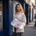 thumbnail image 6 of FORMRS 13-13.3 inch Laptop Sleeve Case Soft Carrying Quilted Computer Bag Cover, Purple Marble Pattern, 6 of 7