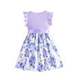 thumbnail image 6 of YABCSAZ Newborn Infant Baby Girl Dresses Lace Sleeveless Tank Dress Cotton Soft Comfy Dress Tutu Dress Bow Bag Fart Jumpsuit Boho Clothes Photo Shoot Toddler Baby 1st Birthday Outfit Size 4T, 6 of 7