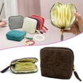 thumbnail image 2 of Midnight Pouch Purse,Mini Travel Jewelry Case, Small Jewelry Zippered Pocket Case,Portable Organizer Clutch, Multi-Layer Storage Bags With Zipper Tassel For Earring Necklace Ring Bracelet(Coffee), 2 of 9