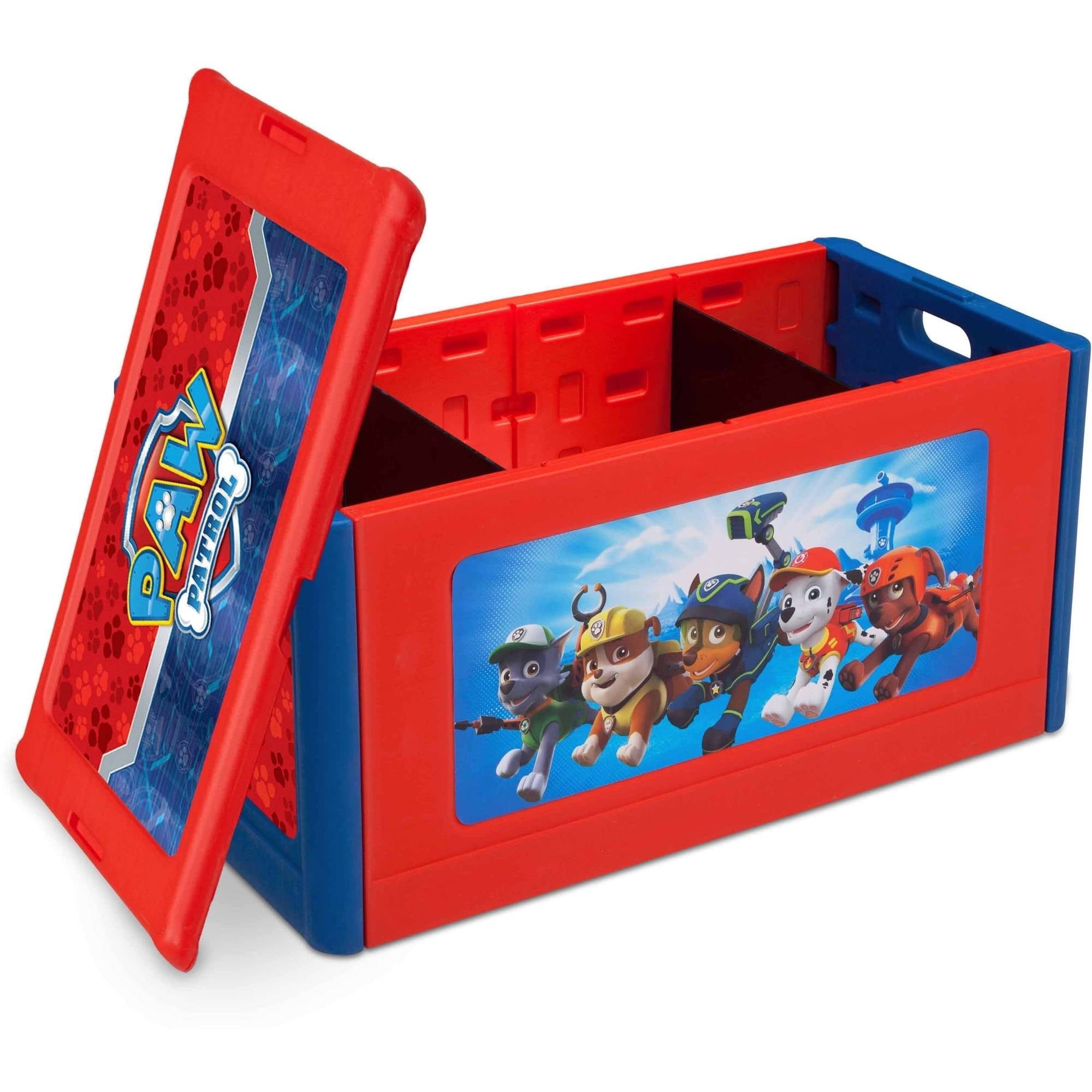 Nick Jr. PAW Patrol Store & Organize Plastic Toy Box by