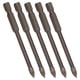 thumbnail image 4 of 5 brocas cruzadas de 1/4 pulg., vástago hexagonal, para azulejos, vidrio, cerámica, hormigón, herramienta de aleación dura de 5 mm., 4 of 14