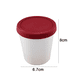 thumbnail image 2 of Vaso Plástico Redondo Para Helado - Pequeño - Rojo Ormromra CPB-DE-LYY1221-5, 2 of 5