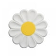 thumbnail image 1 of 2pcs Silicone Tablemat Heat Resistant Pot Holder Non-Slip Dishes Placemat Heat Insulation Pad Daisy Shaped Cookware Mat, 1 of 7