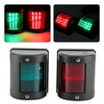 thumbnail image 2 of Navigation Lamp, High Brightness Boat Side Light Front Rear  For Pontoons Yachts, 2 of 8