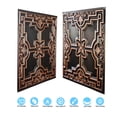 thumbnail image 5 of Vintage Pattern Tin Ceiling Tiles interior decorative panel for Restaurant PL16 Traditional copper 10Pcs/pack, 5 of 9