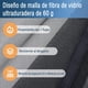 thumbnail image 4 of Mosquitera Magnética para Puertas,Cortina Malla,Junta magnética de arriba a abajo con cierre automático,con Nylon Tiras de Almacenamiento en los Lados,Cinta Sin Taladros (negro, 210×120cm), 4 of 8