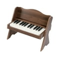 thumbnail image 2 of HILABEE Kids Piano Keyboard Musical Instrument Toddler Music Learning Toy Mini Piano Deep Wood Color, 2 of 8