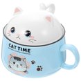 thumbnail image 4 of Decorative Cartoon Bowl Instant Noddles Container Multi-Purpose Ceramic Bowl, 4 of 8